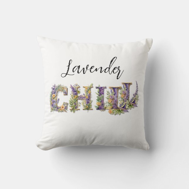 Lavender Chill Cushion (Front)
