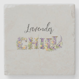 Lavender Chill Stone Coaster