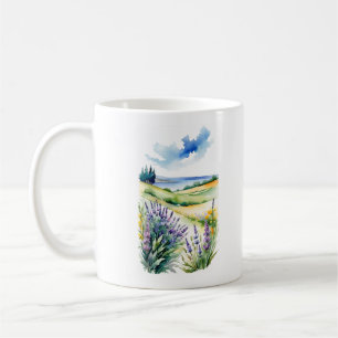lavender  coffee mug