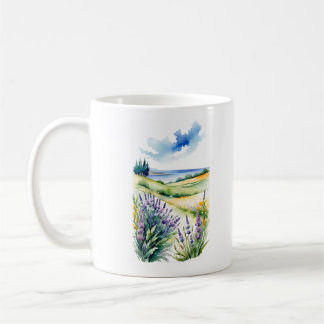 lavender  coffee mug