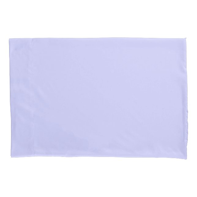 Lavender colour Easily Customise This Pillowcase (Front-Left)