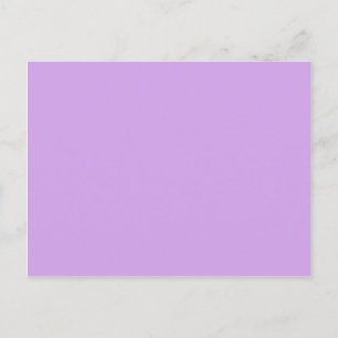 Lavender Colour Postcard