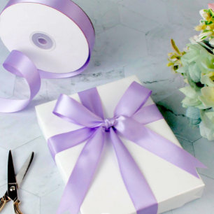 Lavender colour Ribbon Satin Ribbon