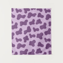 Lavender Cow Print