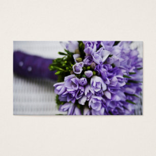 Lavender Crocus Bridal Bouquet