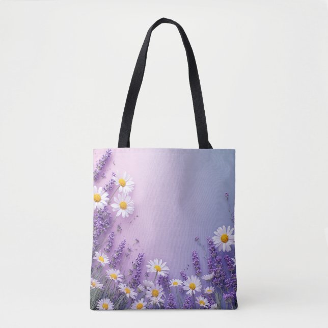 Lavender & Daisy Bloom Bag (Front)