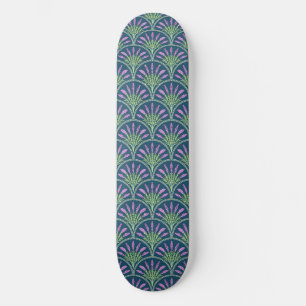 Lavender - Dark Background Skateboard