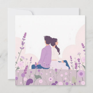 Lavender Daydream Invitation