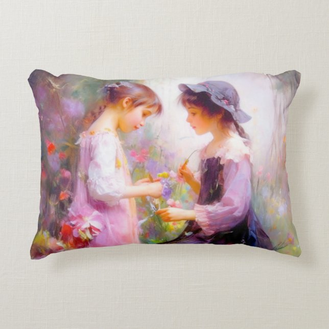 Lavender  decorative cushion (Front)