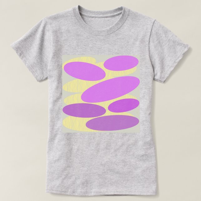 Lavender Disc T-Shirt (Design Front)