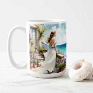 Lavender Dreams by the Sea Coffee Mug