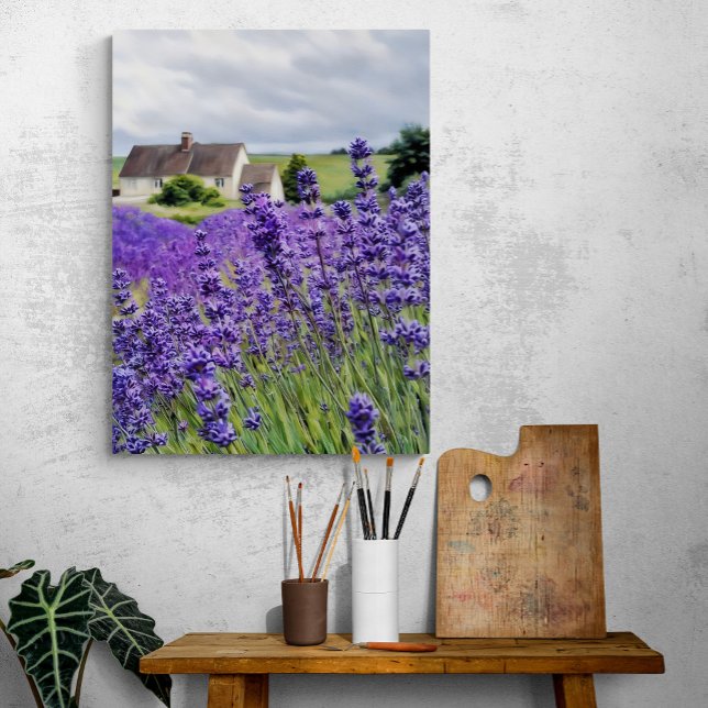 Lavender dreams canvas print (Lavender Dreams!)