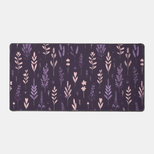 Lavender Dreams Pattern Desk Mat