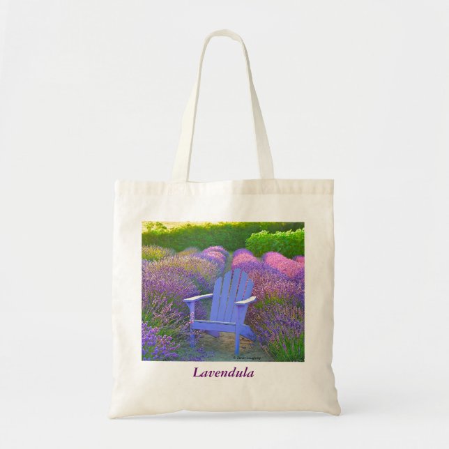 Lavender Dreams tote bag (Front)