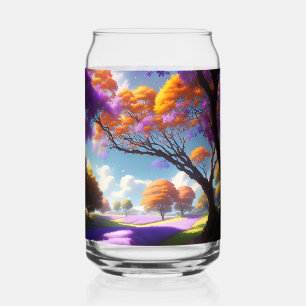 Lavender Dreams Under Jacaranda Skies, Can Glass