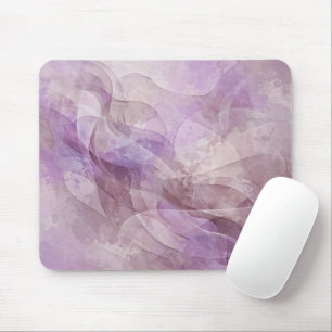 Lavender Dreamy Swirl Lilac Mauve Lavender Mouse Mat