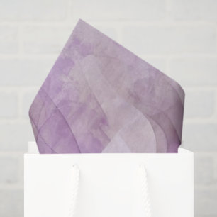 Lavender Dreamy Swirl Lilac Mauve Lavender Tissue Paper
