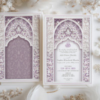 Lavender Elegance Islamic Wedding