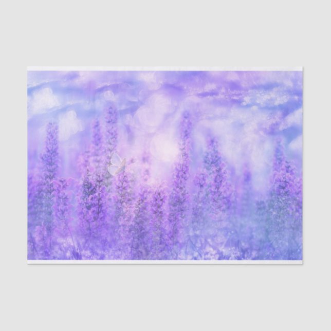 Lavender Elegance Tissue Paper (Front)