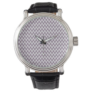 Lavender Elegant Chevron Design Watch