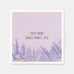 lavender, elegant, modern, trendy, floral , purple napkin