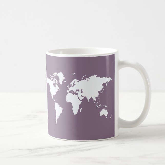 Lavender Elegant World Coffee Mug (Right)