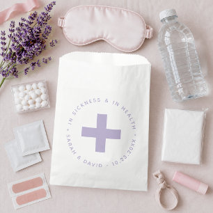Lavender Emergency Kit In Sickness and in Health  Favour Bags