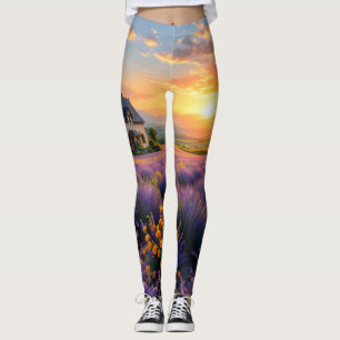 Lavender Escape clothing Leggings