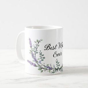 Lavender Eucalyptus best mum ever Coffee Mug