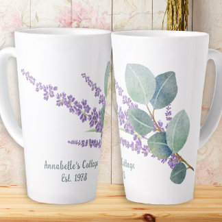 Lavender Eucalyptus My Kitchen Latte Mug