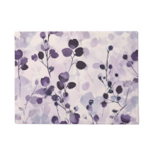 Lavender Eucalyptus Watercolor Floral 