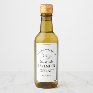 Lavender Extract Label