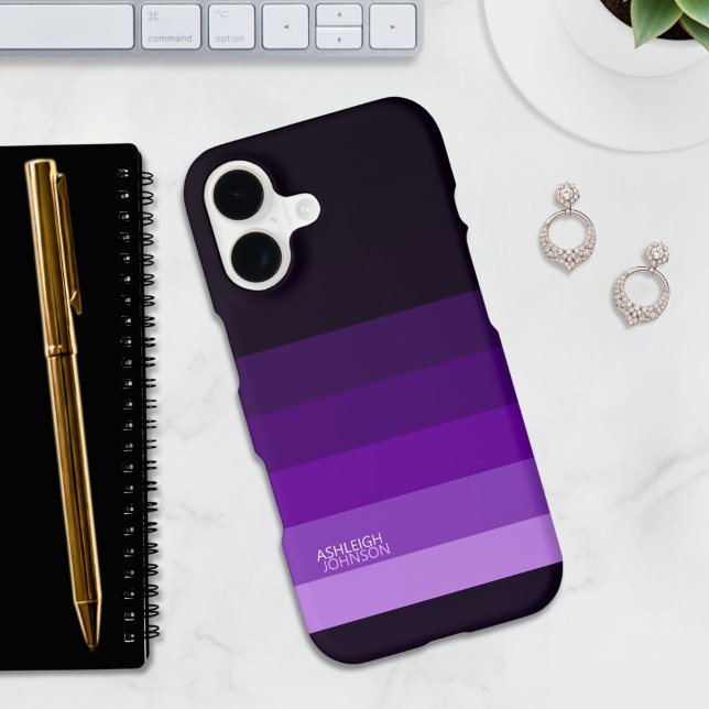 Lavender Fade Gradient Color Stripes  (Creator Uploaded)