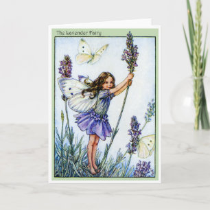 Lavender Fairy Card
