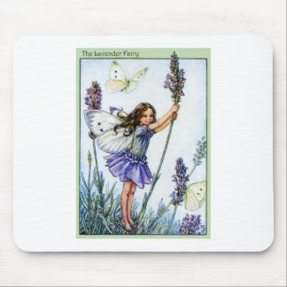 Lavender Fairy Mouse Mat