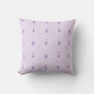 Lavender Fairy Runes Cushion