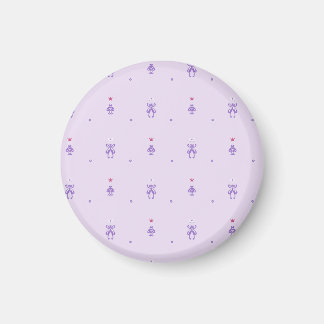 Lavender Fairy Runes Magnet
