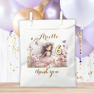 Lavender Fantasy Fairy wildflower pastel birthday Favour Bags