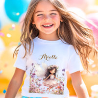 Lavender Fantasy Fairy wildflower pastel 