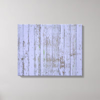 Lavender Faux Wood Texture Stretched Canvas Print