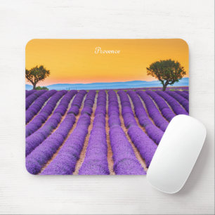 Lavender field in Provence Mouse Mat