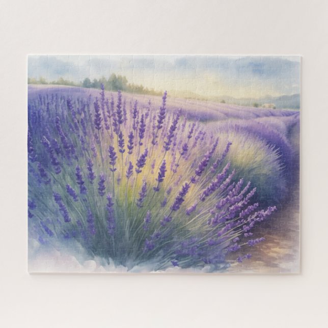 Lavender Field Jigsaw Puzzle (Horizontal)