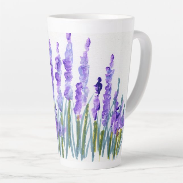 Lavender Field Mug (Right Angle)