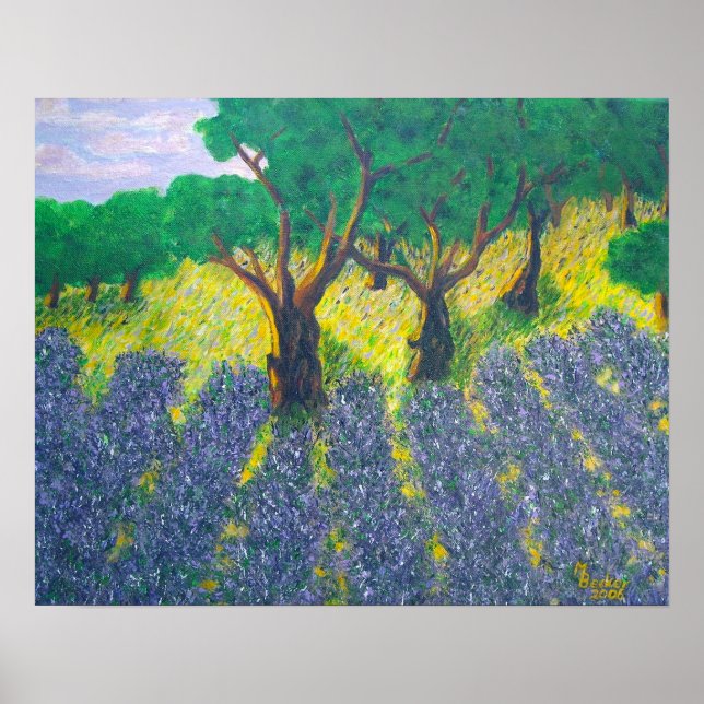 Lavender Field Poster (Front)
