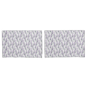 Lavender field provence purple flower pillowcase