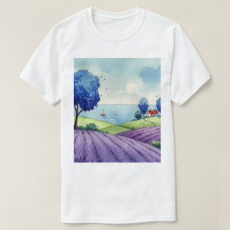 Lavender field T-Shirt