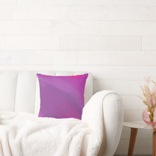 Lavender Fields Abstract Art  Cushion