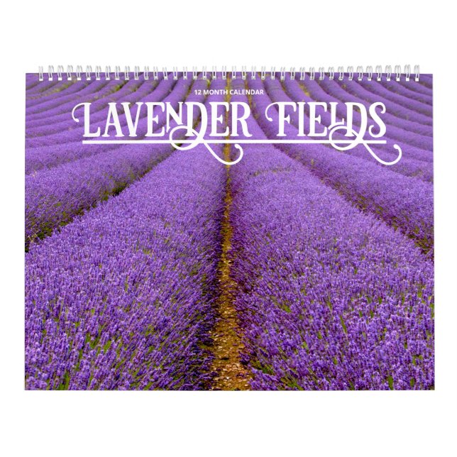 Lavender Fields Calendar (Cover)