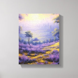 Lavender Fields Canvas Print
