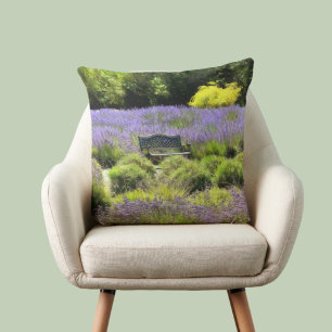Lavender Fields in Sequim Cushion